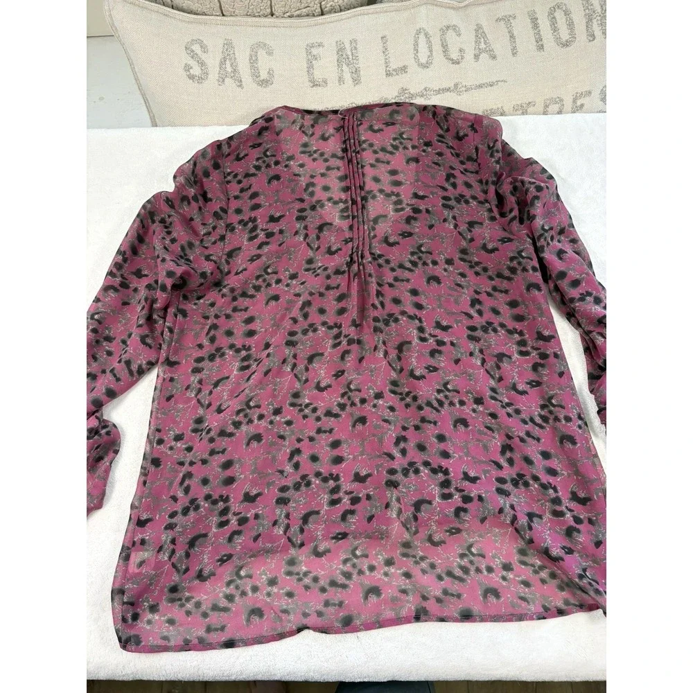 Pins and Needles Urban Outfitters‎ Floral Print Blouse Women's Medium Sheer